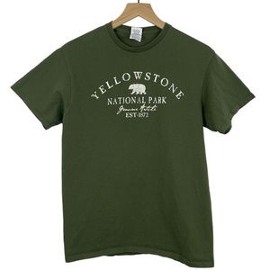 Yellowstone National Park Men’s Graphic Tee 100% Cotton